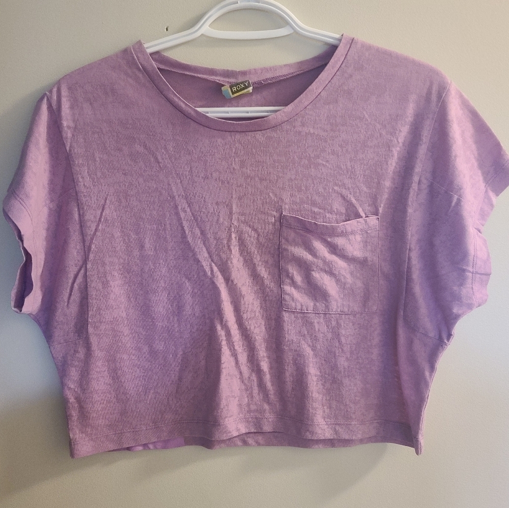 🦄 Roxy Purple Crop Top